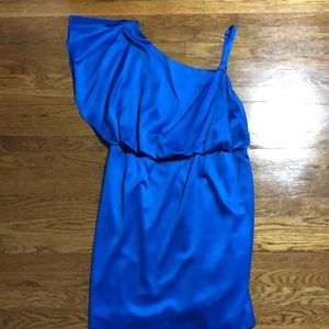 Jessica Simpson one shoulder cocktail dress-12